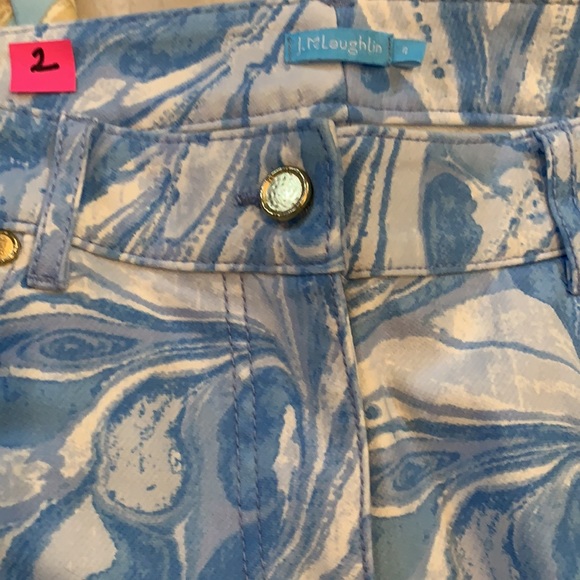 J McLaughlin Jeans BLUE Swirl only - Picture 4 of 5